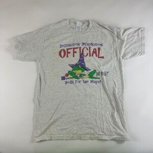 VTG‎ Gildan Destination Imagination Size M Official Frog T Shirt